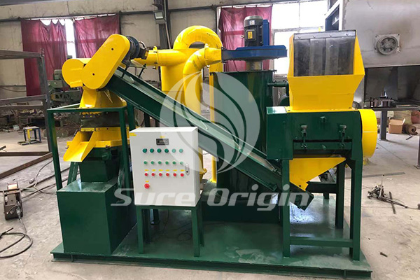 Granulador de alambre de cobre de 100 ~ 200 kg / h en Shandong, China