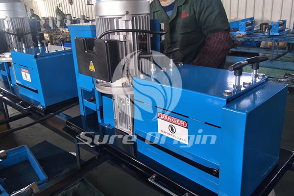 Máquina peladora de alambre de cobre de 150-200 kg / h para cliente de México